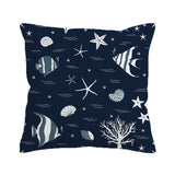 Blue Ocean Outdoor Cushion Cover