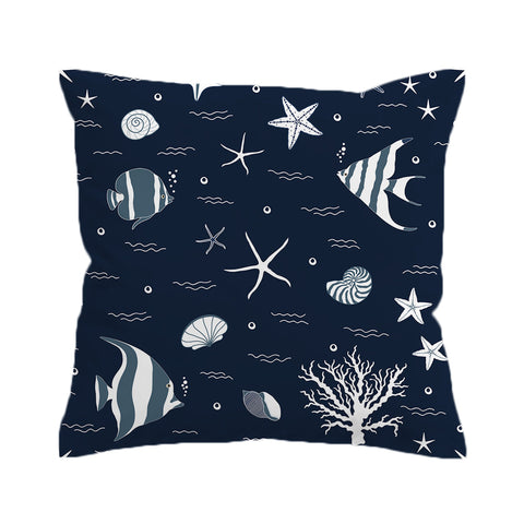 Blue Ocean Outdoor Cushion Cover