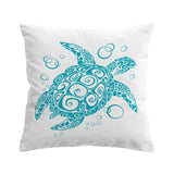 Blue Turtle Twist Outdoor Cushion Cover