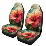 Hibiscus Flower Car Seat Cover