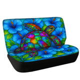 Hibiscus Sea Turtle Car Seat Cover