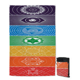 Chakra Yoga Sand Free Towel