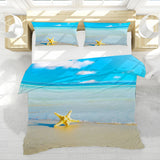 Beach Please Reversible Bed Cover Set