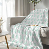 Cotal Mint Flannel Fleece Blanket