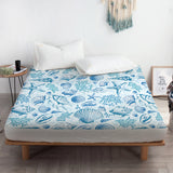 Blue Seashells Sheet Set