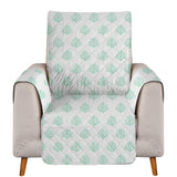 Coral Mint Sofa Cover
