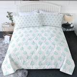 Coral Mint New Quilt Set