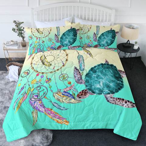 The Dreamcatcher and Sea Turtle New Quilt Set