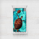 Sea Turtle Vibes Cot Bedding