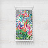 Flamingo Passion Cot Bedding