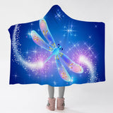 Dragonfly Magic Cosy Hooded Blanket