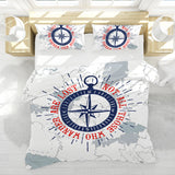 The Seafarer Reversible Bed Cover Set