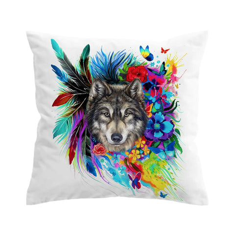 The Original Wolf Spirit Outdoor Cushion Cover