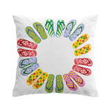 Flip Flops Lifebelt Outdoor Cushion Cover