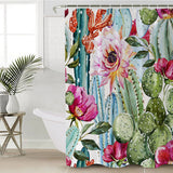 Colourful Cacti Shower Curtain