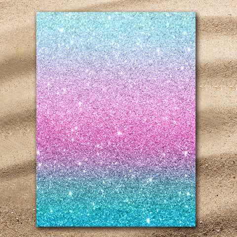 Mermaid Dreams Jumbo Beach Towel