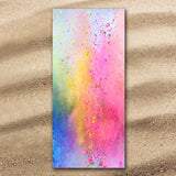 Over the Rainbow Jumbo Beach Towel