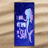 Vitamin Sea Jumbo Beach Towel