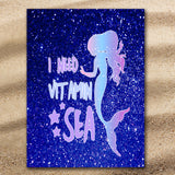 Vitamin Sea Jumbo Beach Towel