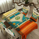 Vee Dub Sunset Tablecloth