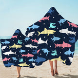 The Shark Disco Hooded Towel