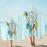 Dreams of Blue Hooded Towel