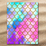 Mermaid Passion Jumbo Beach Towel