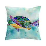 I Heart Turtle Outdoor Cushion Cover