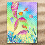 Mermaid Life Jumbo Towel