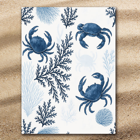 Sea Crab Wonders Jumbo Towel