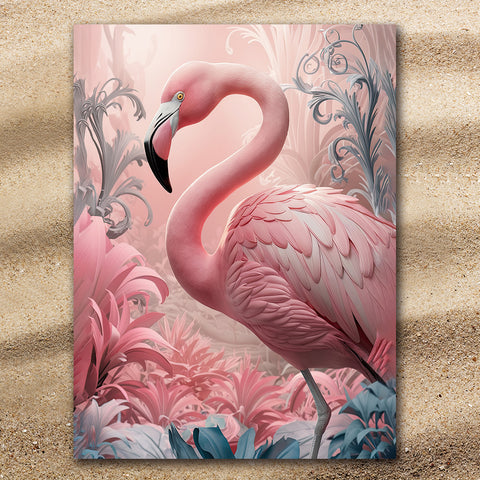 Flamingo Pink Jumbo Towel
