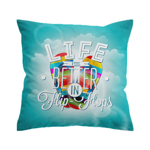 Life is Better in Flip Flops Outdoor Cushion Cover