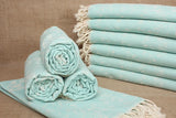 The Original Mint Green Turkish Turtle Beach Towel