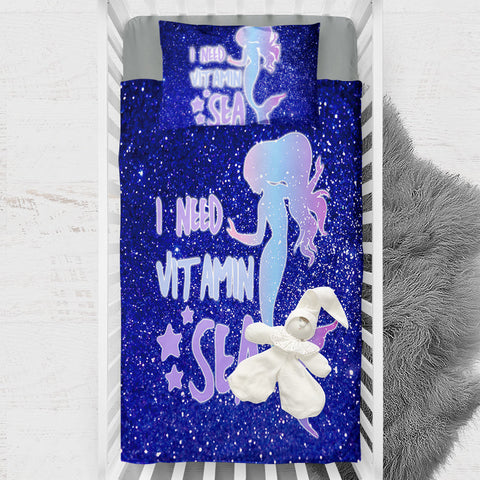 I Need vitamin Sea Cot Bedding