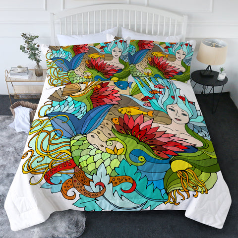 The Happy Mermaid New Quilt Set