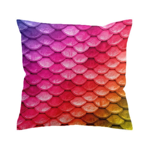Mermaid Scales Outdoor Cushion Cover