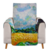 Van Gogh Wheat Field Sofa Cover