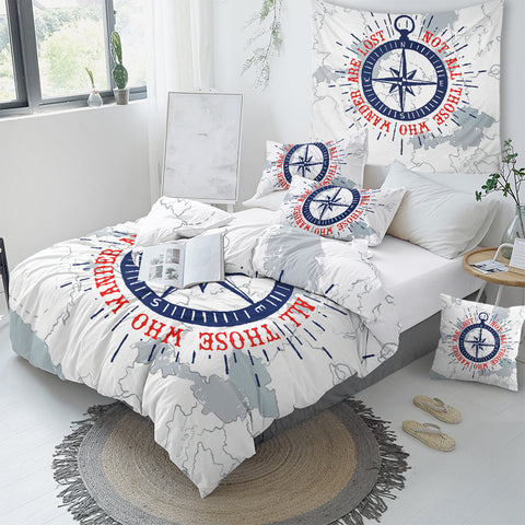 The Seafarer Quilt Cover Set