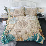 Nautical Chart New Quilt Set