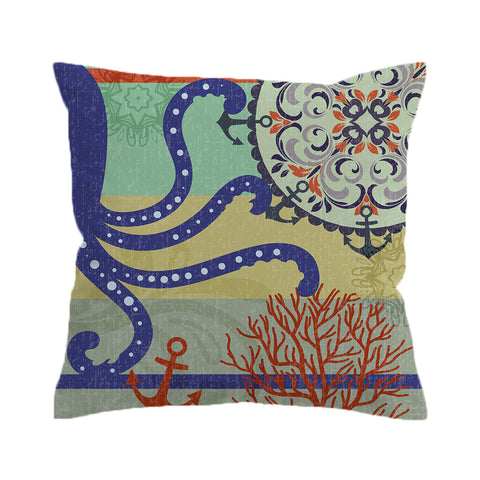 Octopus Passion Outdoor Cushion Cover