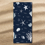 Blue Ocean Jumbo Beach Towel