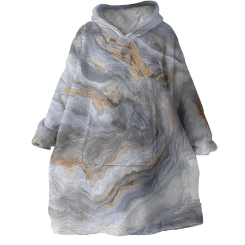 Whitehaven Beach Wearable Blanket Hoodie