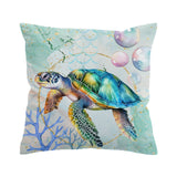 Dreamy Sea Turtle Reversible Bed Cover Set