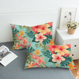 Hibiscus Passion Doona Cover Set