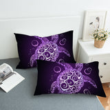 The Purple Turtle Twist Quilt Cover Set