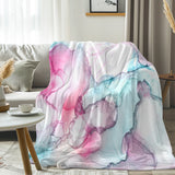 Waikiki Beach Flannel Fleece Blanket