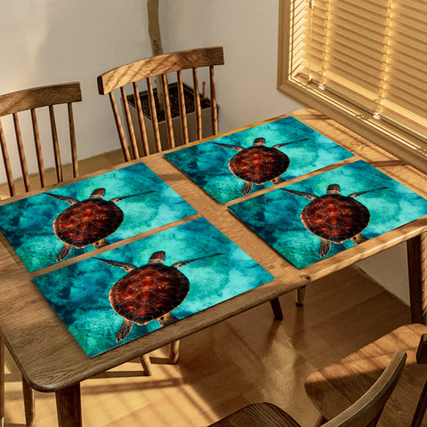 Sea Turtle Vibes Table Placemat