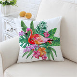 Pink Flamingo Outdoor Cushion Cover