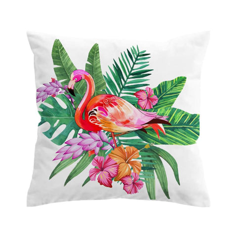 Pink Flamingo Outdoor Cushion Cover