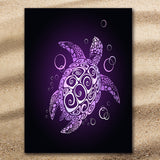 The Purple Turtle Twist Jumbo Towel